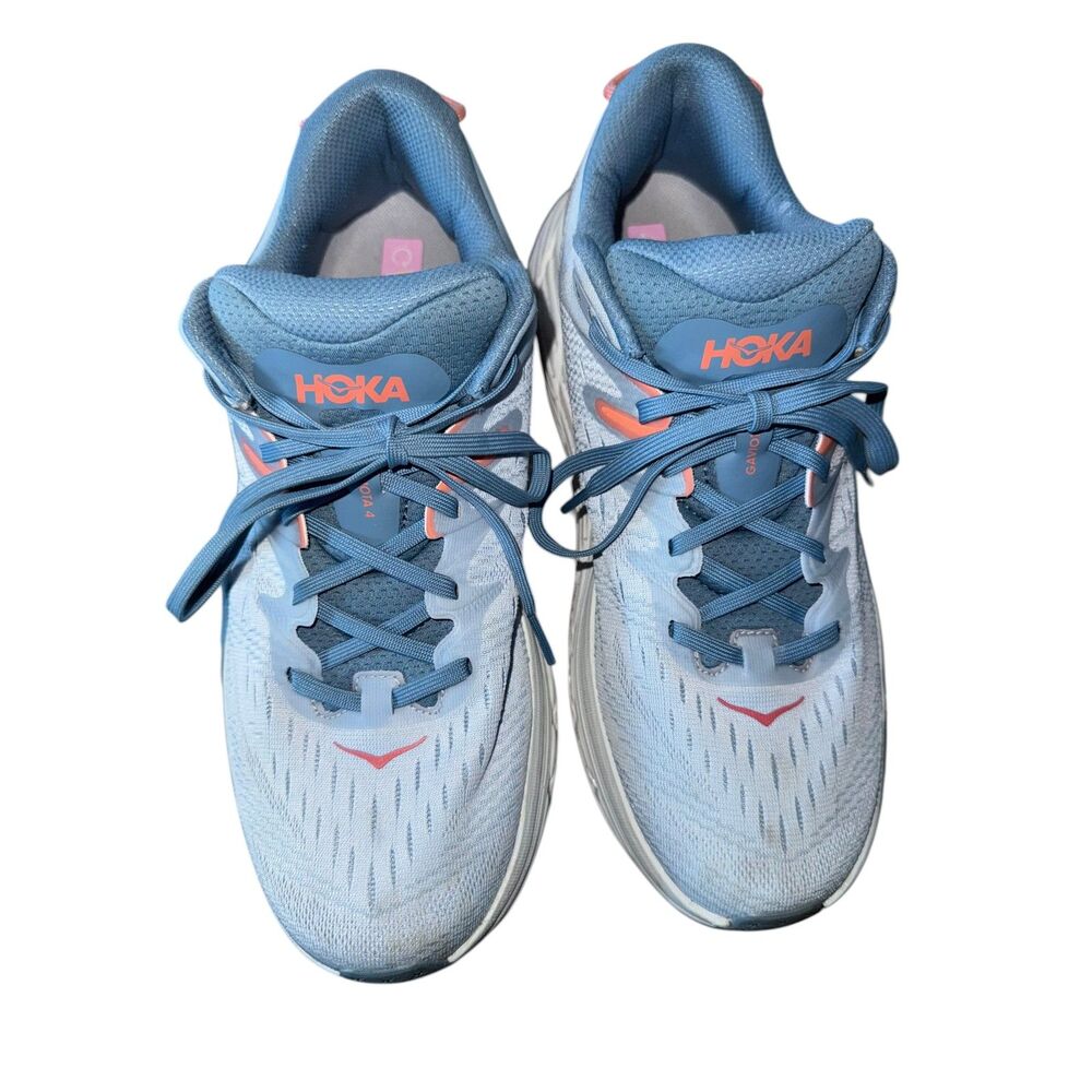 Hoka One One Size 11B Gaviota 4 Blue Fog Running Walking Tennis Shoes - Picture 9 of 9